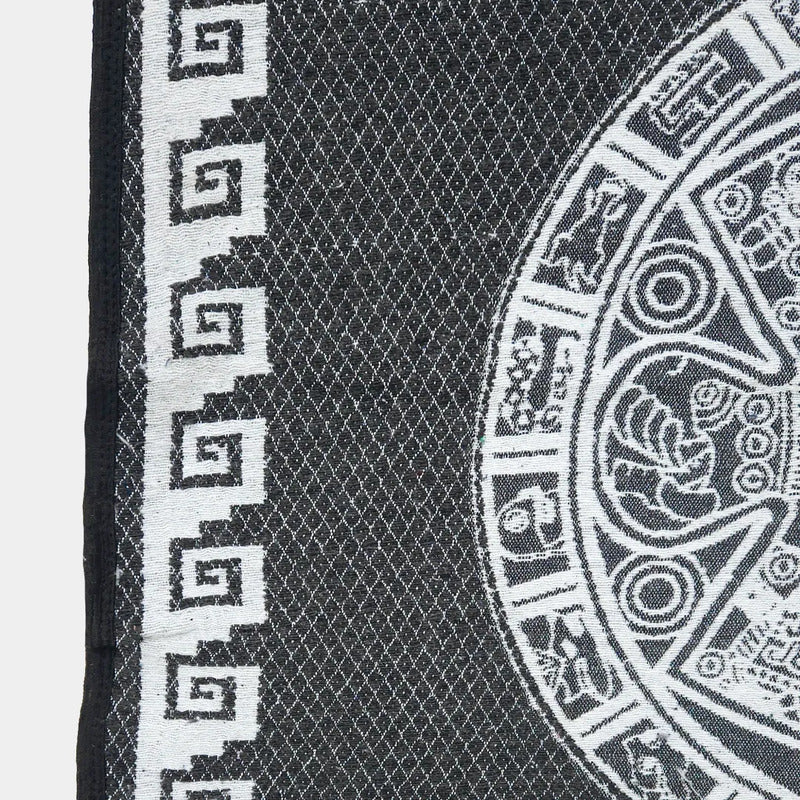 Jorongo Gaban Artesanal Mexicano Colores Calendario Negro Calendario Xg