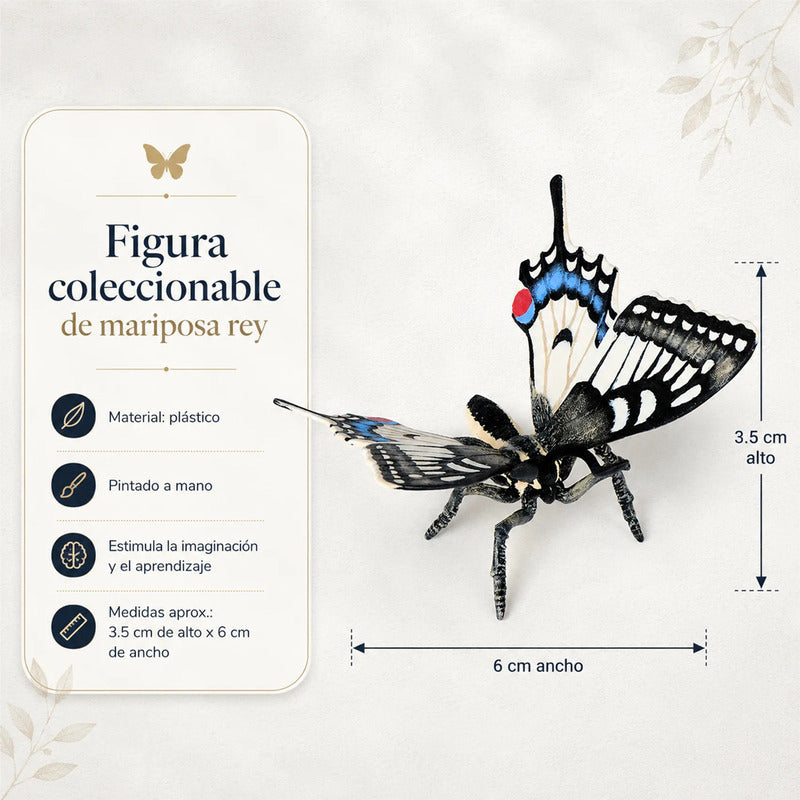 Figura Coleccionable Animales De Jardín Mariposa Rey Papo®