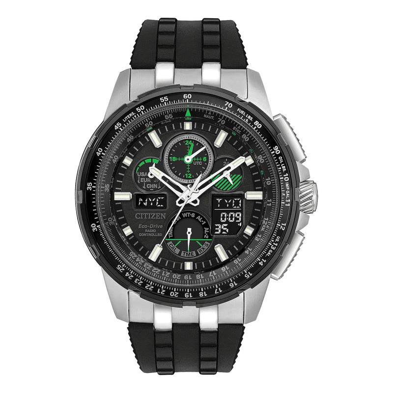Reloj Analógico Para Hombre Eco Drive Jy8051-08e Citizen® Negro