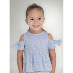 Blusa Floreada Para Niña Mod.3184 Marca Mayoral®