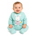 Mameluco Ligero Con Babero Para Bebé Mod.1711 Marca Mayoral® Agua 4-6 Meses Lisa