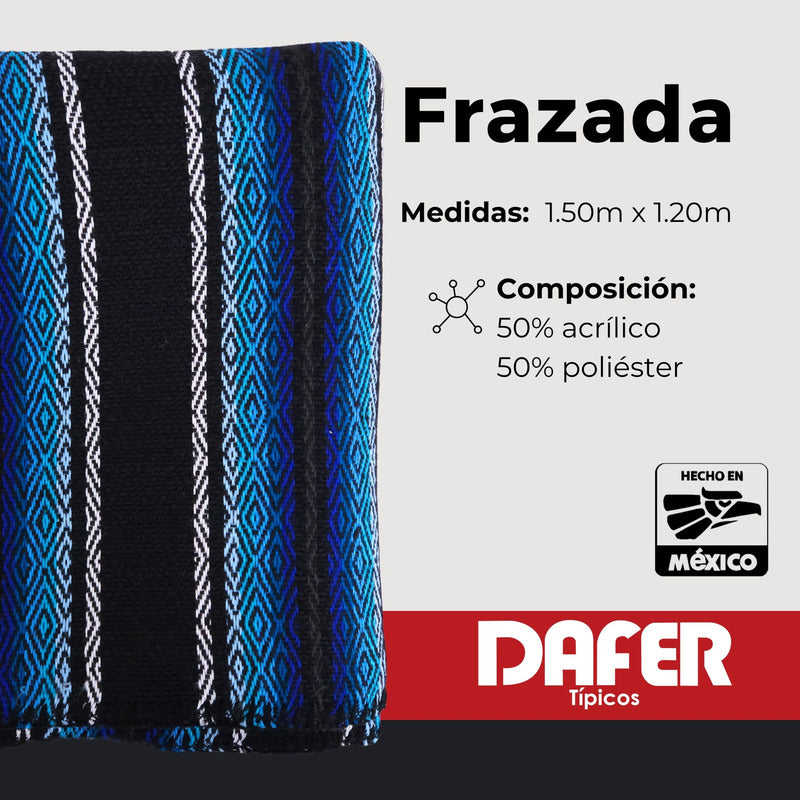 Frazada De Acrilico Afelpada Multiusos 1.20m X 1.50m Mod. Ac