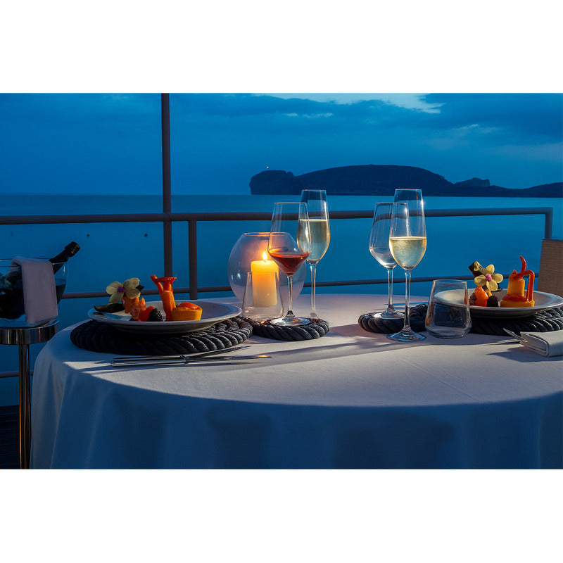 Set De Copas De Cristal 470ml-160ml Marca Luminarc® Cristal