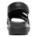 Sandalia Casual Para Dama Piel Confort M.124215 Marca Flexi® Negro 25.5 Mx