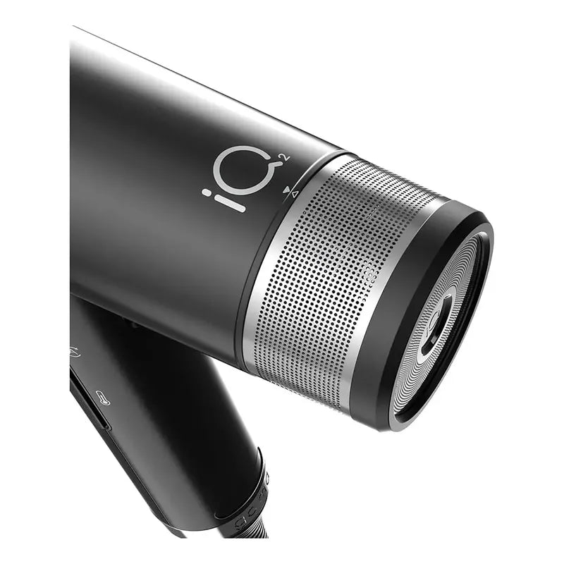 Secadora Profesional Iq2 Perfetto Con Base Ga.ma Italy® Negro