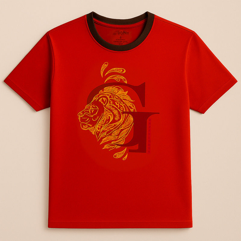 Playera De Hombre Con Estampado De Películas American Level® Rojo Gryffindor G Lisa