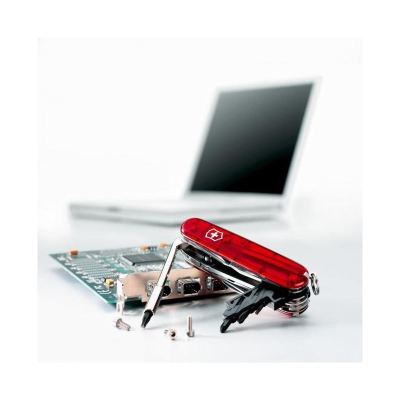 Navaja  Cyber 1.7725.t Roja 34 Funciones Victorinox® Rojo