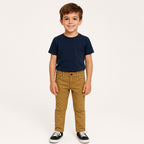 Pantalón Gabardina Para Niño Mod.3517 Marca Mayoral® Dorado Oscuro Liso 8