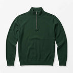Sueter Cuello Alto Con Cierre Para Hombre E55302 Bobois® Verde Lisa G
