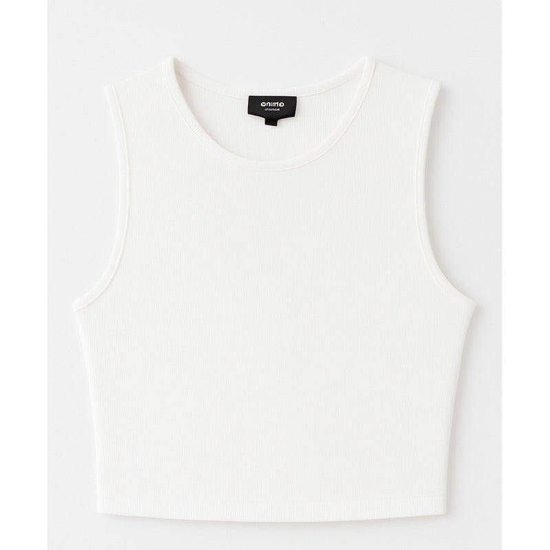 Top Canale Casual De Mujer  Mod.tw1320 The Workshop® Blanco Canalé M