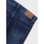 Pantalón Slim Fit Para Niño 538 Marca Mayoral Nukutavake® Oscuro Lisa 16 Años