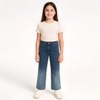 Pantalón Tejano De Niña Mod.7547 Marca Mayoral® Azul Marino Liso 10