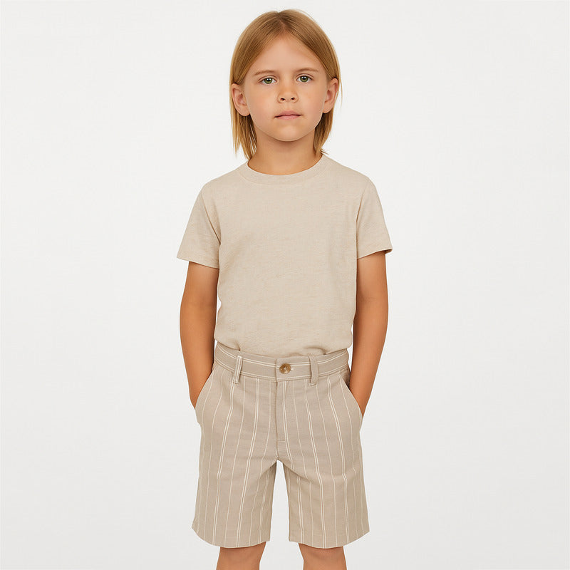 Bermuda Lino Para Niño Mod.6279 Coco Marca Mayoral®