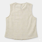 Conjunto Para Mujer Pantalon+blusa Mod.4394ec Marca Exotica® Beige Floreado Eg