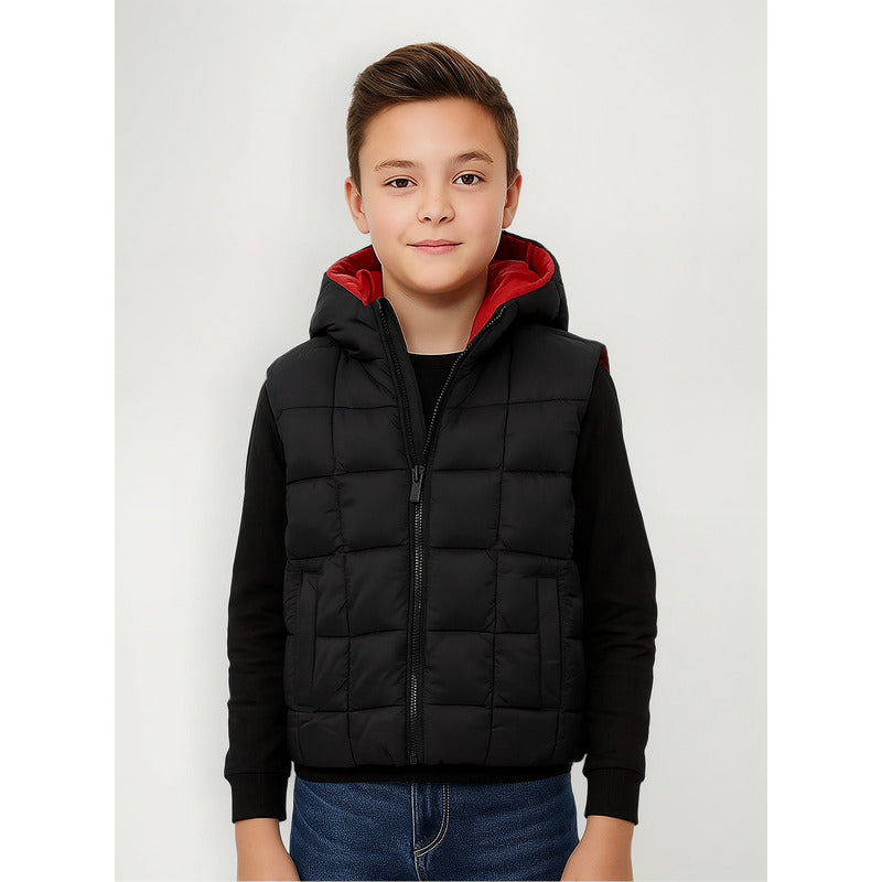 Chaleco Doble Vista Para Niño Mod.7367 Marca Mayoral® Goji 12 Años