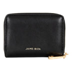 Cartera Monedero Con Cierre Para Dama M.ji620 Jaime Ibiza® Negro Liso