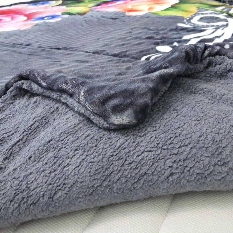 Edredón Borrega Soft Sobrecamero 2x2.20m Marca Providencia® Multicolor Mónaco