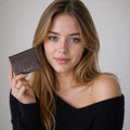 Monedero Pequeño Para Mujer Mod. 25wayp38/9067 Desigual® Gris Metalizado