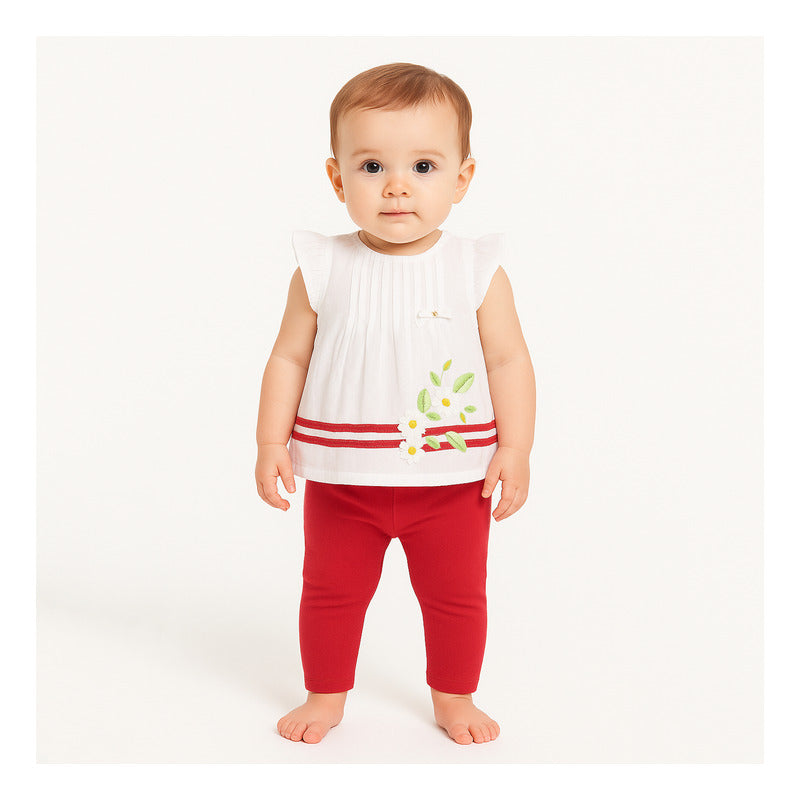 Conjunto Para Bebe Pantalón + Blusa Marca Mayoral®