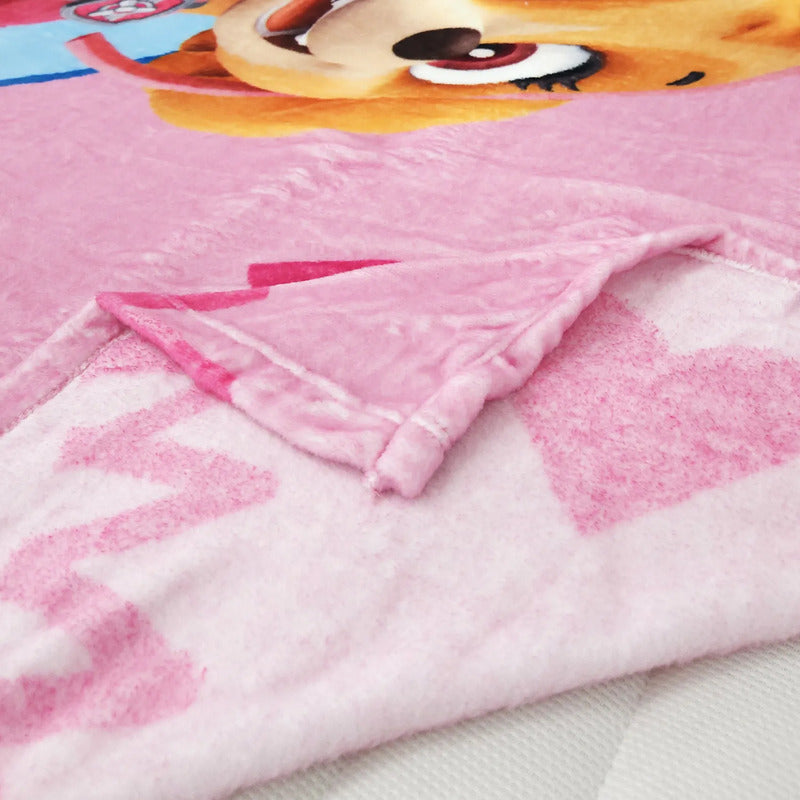 Cobertor Ligero Super Suave Matrimonial Diseños Providencia® Skye Paw Patrol 850 G Multicolor