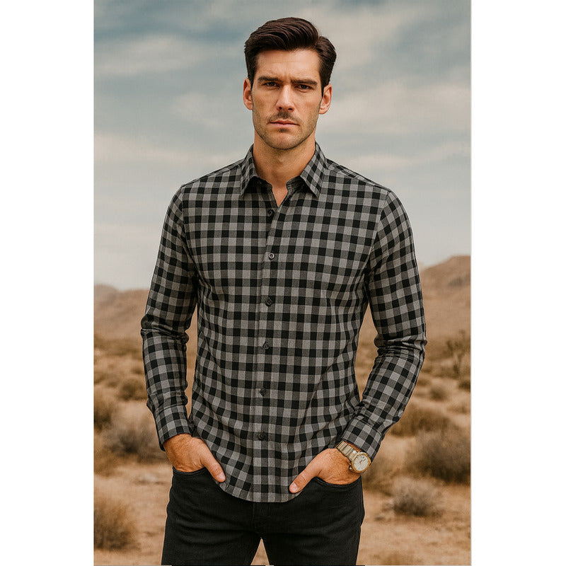 Camisa Semi-formal Para Caballero Mod.b55314 Marca Bobois®