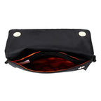 Cartera Crossbody Con Cierre Para Dama M.ji701 Jaime Ibiza® Negro Liso
