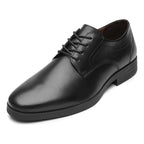 Zapato Derby Hombre Piel Semiformal Confort M.423201 Flexi® Negro Lisa 28,5 Mx