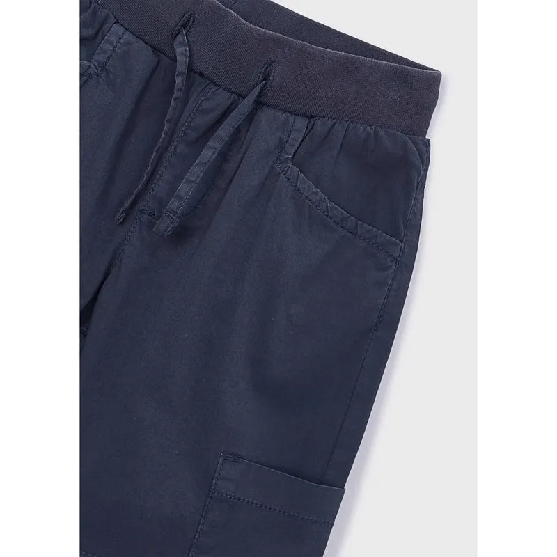 Pantalón Cargo Para Niño Mod.3580 Marca Mayoral® Marino Lisa 9 Años