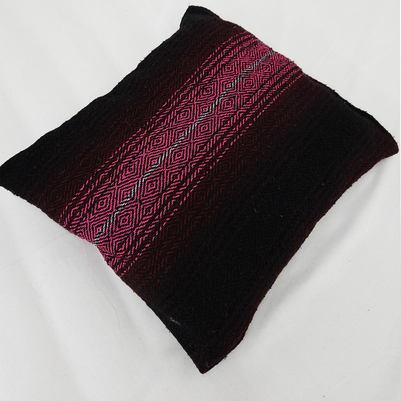 Frazada De Viaje Artesanal Con Almohada Set De Descanso