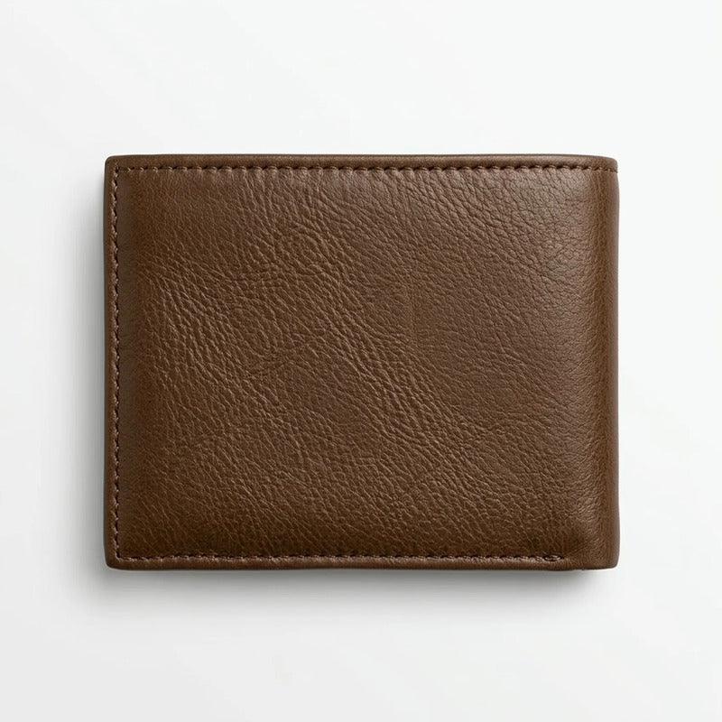 Billetera Para Hombre Bifold Mod.000tb-0029 Marca Dockers® Marrón Oscuro Liso