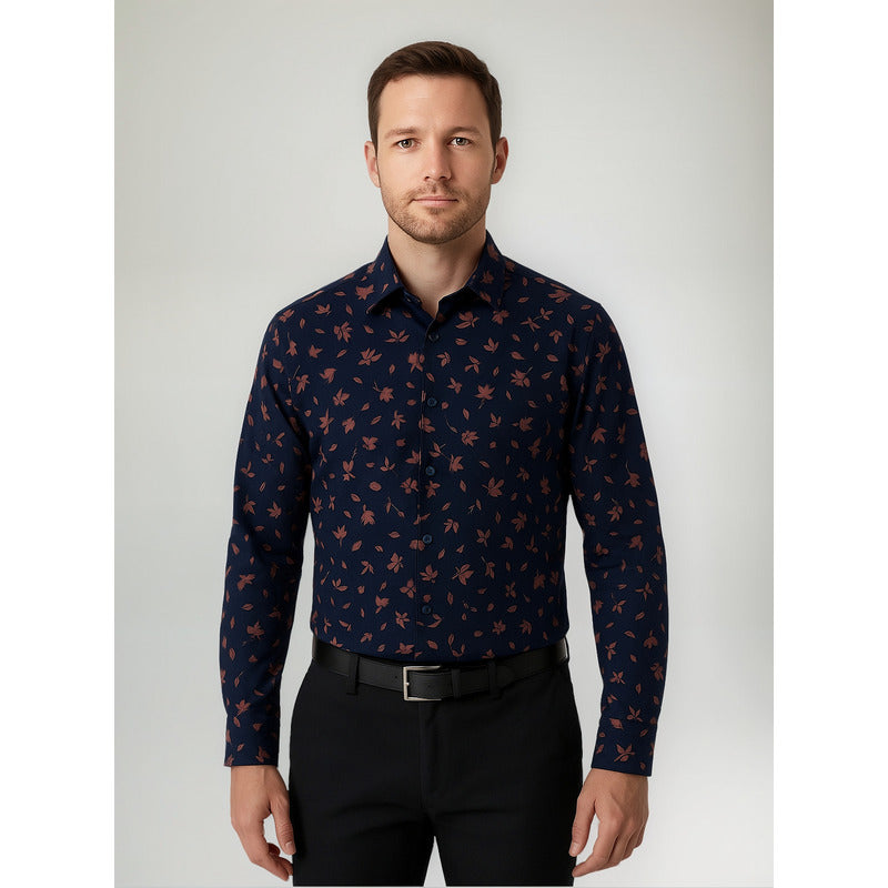 Camisa Casual Para Hombre Mod.b25307-a3 Marca Bobois®