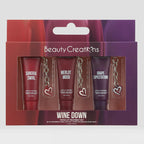 Set De Labiales 3pz Tratamiento Hidratante Beauty Creations® Wine Down