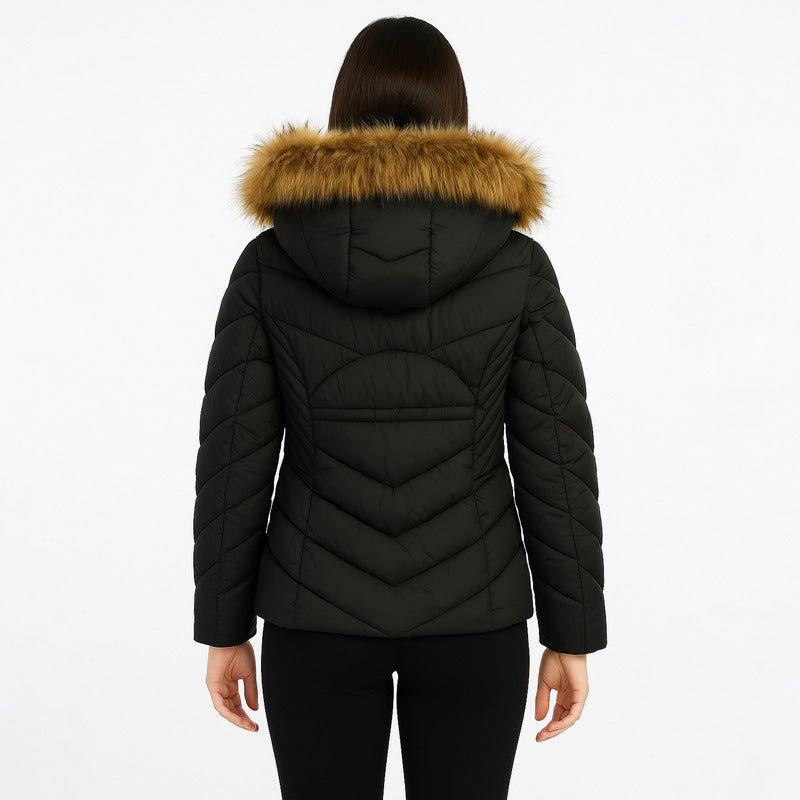 Chamarra Capitonada Para Mujer Mod. Q33200 Marca Bobois®