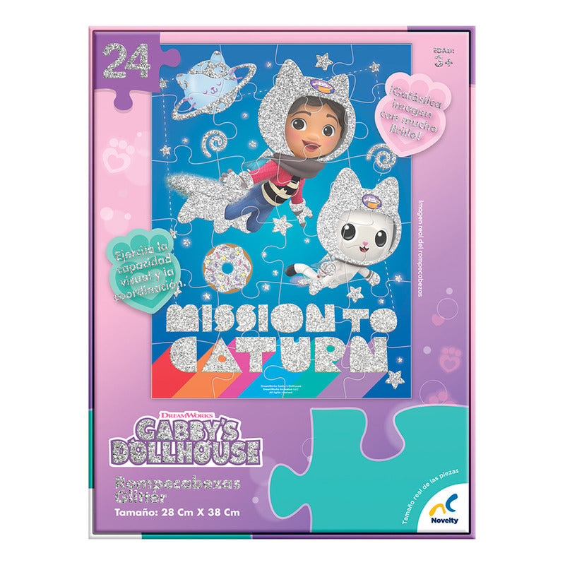 Rompecabezas Con Glitter Mod.jca-4059 Marca Novelty®