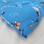 Tapete Estampado Y  Acolchado Transportadora Para Mascota