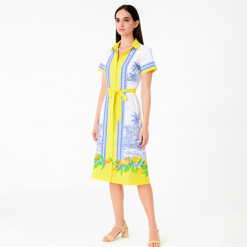 Vestido Ligero Casual Para Mujer Mod.1652 London Fashion®