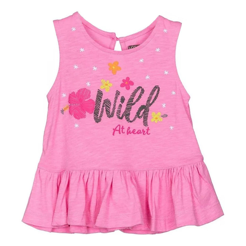 Blusa Estampada Para Niña Mod.216-1013 Marca Losan®