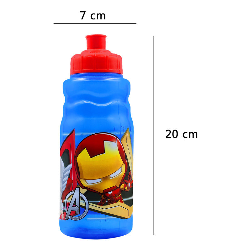 Botella Ligera Para Niños 530ml Diseños Varios