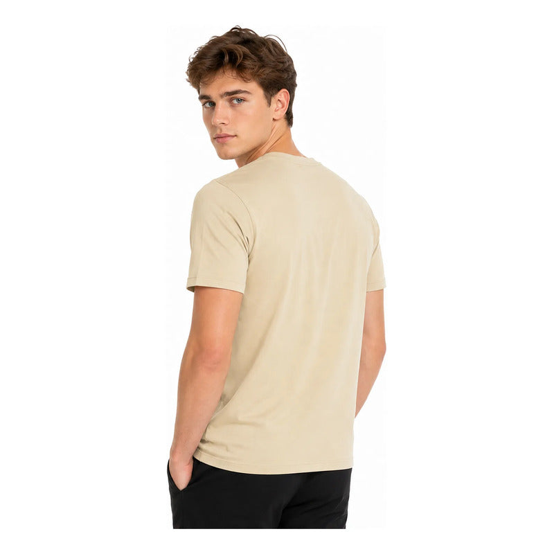 Playera Comfy Fit De Hombre Pizza Planet Mascara De Latex® Beige Pizaa Planet Eg Lisa