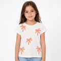 Blusa Casual Para Niña Mod. Zkgap0303 Marca Zippy® Blanco Palmeras 8-9 Años