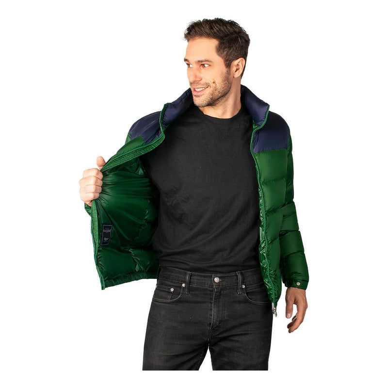 Chamarra Capitonada De Pluma Cw86-pol7112 Greenlander® Multicolor M Capitonado