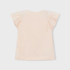 Blusa Casual Para Niña Mod. 3007 Marca Mayoral® Salmon Lisa 7 Años