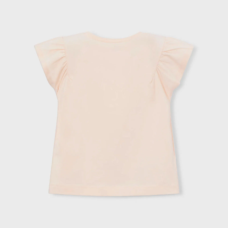 Blusa Casual Para Niña Mod. 3007 Marca Mayoral® Salmon Lisa 8 Años