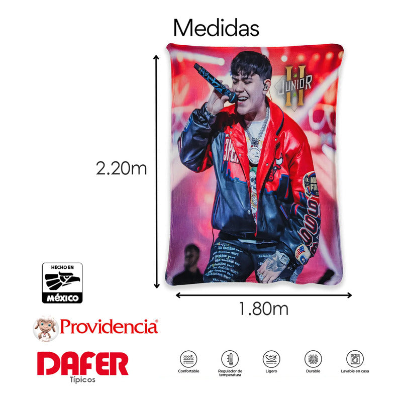 Cobertor Serenity Matrimonial Diseños Artistas Providencia® Junior H 900 G Multicolor