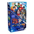 Juego De Mesa 3 En 1 Justice League Mod. Jca-1865 Novelty®
