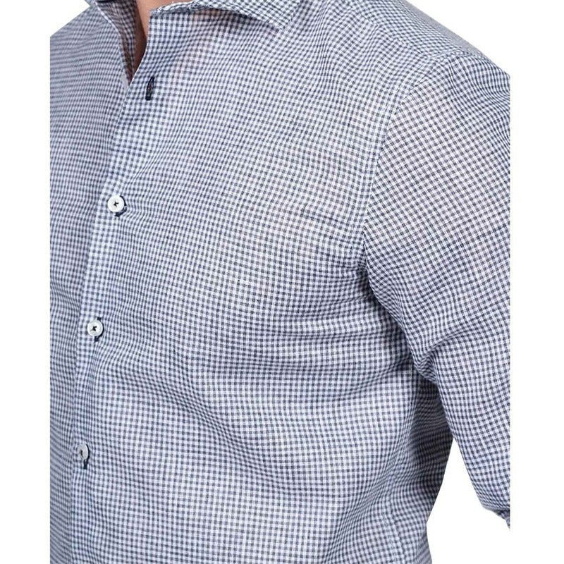 Camisa Cuadros Manga Larga Marca Bobois