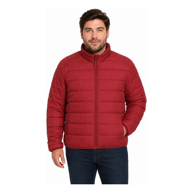 Chamarra De Pluma Para Hombre Cw89-pol8764xl Greenlander® Rojo 1x Capitonado