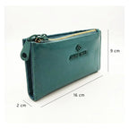 Cartera Con Monedero Para Mujer Mod. Ji 552  Jaime Ibiza® Peltre Liso