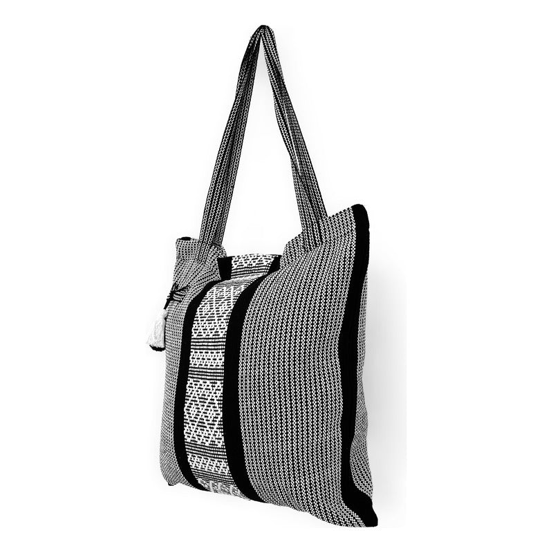 Bolsa Artesanal Mexicana Tipo Tote Bag Para Mujer 45x45cm