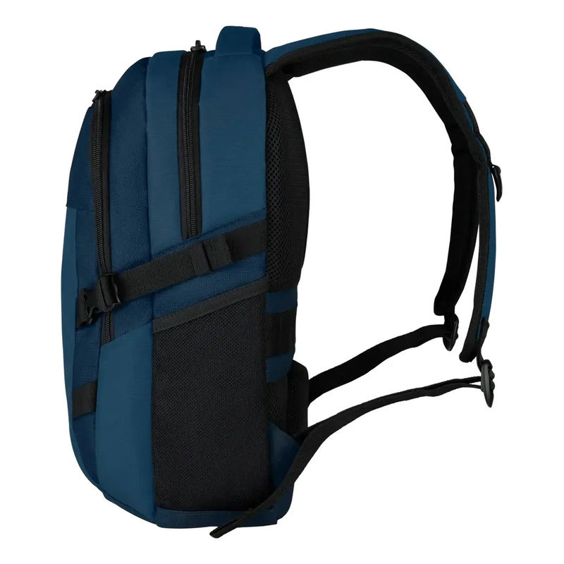 Mochila Vx Sport Evo Compact Backpack Marca Victorinox® Color Azul Petróleo Diseño De La Tela Liso